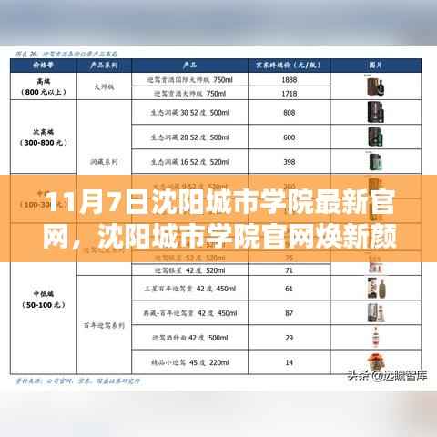 沈阳城市学院官网更新,智能生活新纪元引领高科技产品潮流