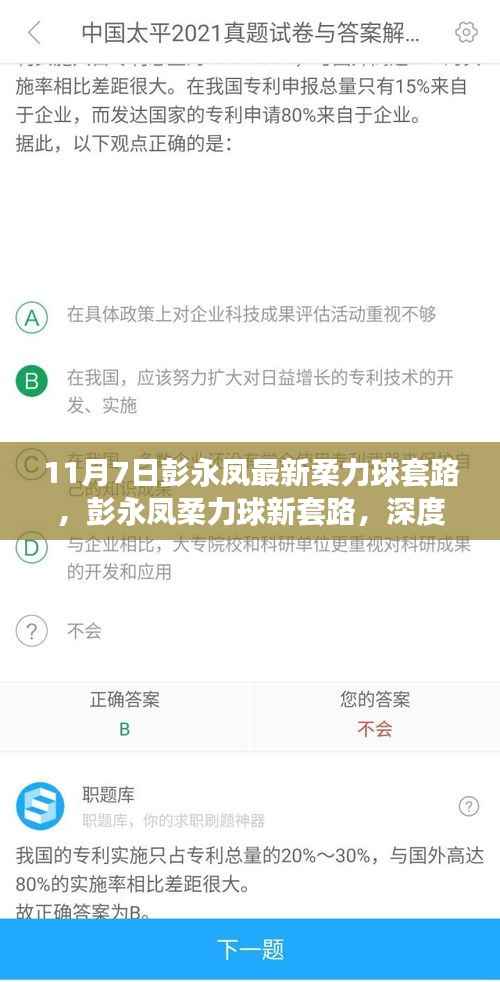 彭永凤柔力球新套路深度测评与介绍,11月7日最新展示