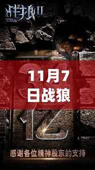 揭秘战狼幕后故事,最新动态与震撼来袭的11月7日消息曝光