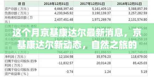 京基康达尔新动态揭秘,自然之旅的心灵觉醒与轻松探险本月更新