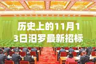 历史上的11月13日,汨罗招标网点亮智慧之光,成就梦想之旅