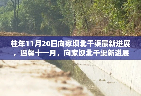 温馨十一月,向家坝北干渠最新进展与友情日常进展报告