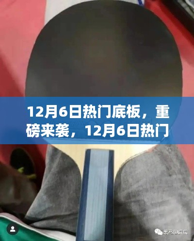12月6日热门底板,重磅来袭,12月6日热门底板全面评测与介绍
