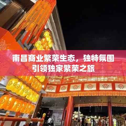 南昌商业繁荣生态,独特氛围引领独家繁荣之旅