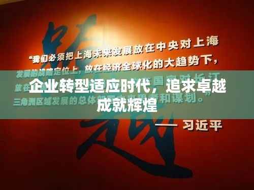 企业转型适应时代,追求卓越成就辉煌