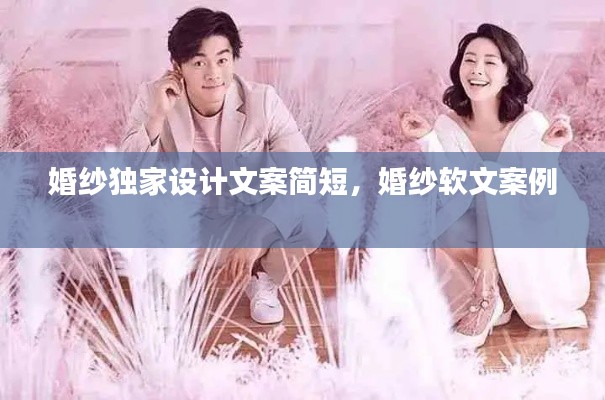 婚纱独家设计文案简短,婚纱软文案例