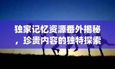 独家记忆资源番外揭秘,珍贵内容的独特探索之旅