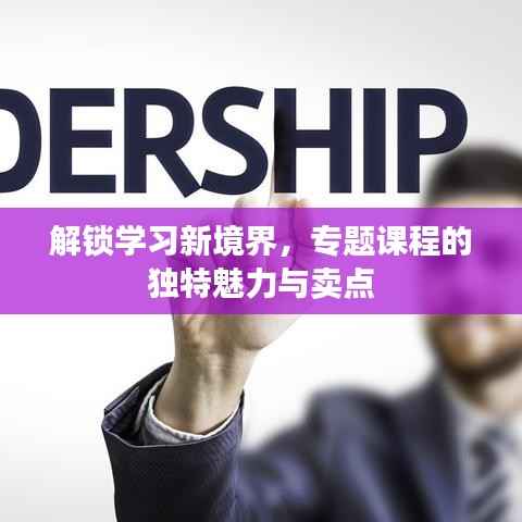解锁学习新境界,专题课程的独特魅力与卖点