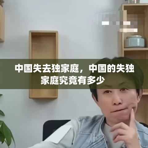 中国失去独家庭,中国的失独家庭究竟有多少