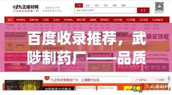 百度收录推荐，武陟制药厂——品质与实力的完美展现