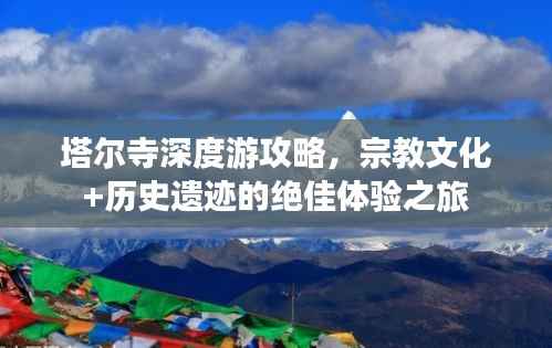 塔尔寺深度游攻略,宗教文化+历史遗迹的绝佳体验之旅