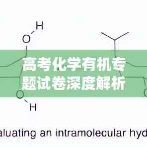 高考化学有机专题试卷深度解析与解析技巧分享