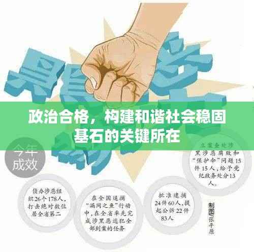 政治合格，构建和谐社会稳固基石的关键所在